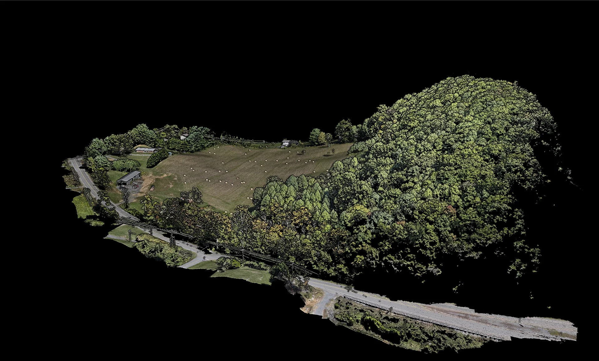 Public T-CAS demonstration of a textured 3D site reconstruction